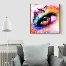 Charger l'image dans la galerie, Fantasy eye - peinture en diamant complet - 30x30cm