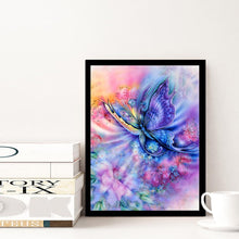 Charger l'image dans la galerie, Papillon - diamant rond complet - 40x30cm