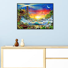Charger l'image dans la galerie, Paysage fantastique - peinture diamant pleine - 40x30cm