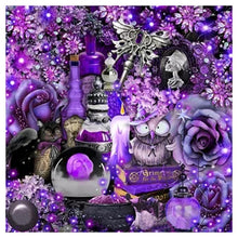 Charger l'image dans la galerie, Monde pourpre - peinture en diamant complet - 30x30cm