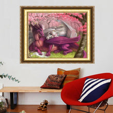 Charger l'image dans la galerie, Dragon - peinture diamant - 40x30cm