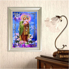 Charger l'image dans la galerie, Religion de Pâques - diamant rond complet - 40x30cm