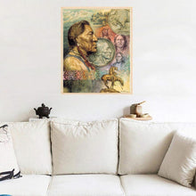 Charger l'image dans la galerie, Indiana - diamant rond complet - 30x35cm