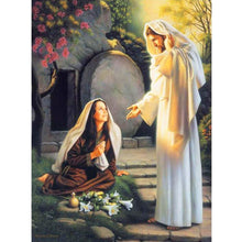 Charger l'image dans la galerie, Thème de Pâques - diamant rond complet - 40x30cm