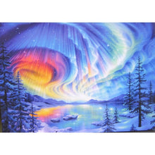 Charger l'image dans la galerie, Arbre romantique - diamant rond complet - 40x30cm