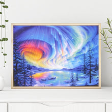 Charger l'image dans la galerie, Arbre romantique - diamant rond complet - 40x30cm