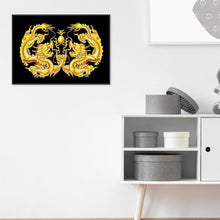 Charger l'image dans la galerie, 2 dragons - peinture diamant - 40x30cm