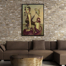 Charger l'image dans la galerie, Beauté - diamant rond complet - 40x30cm