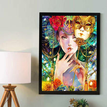 Charger l'image dans la galerie, Belle femme - diamant rond complet - 30x40cm