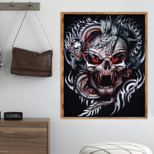 Charger l'image dans la galerie, Crâne de nouveauté - diamant rond complet - 40x30cm