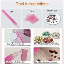 Charger l'image dans la galerie, Constellation - diamant rond complet -