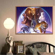 Charger l'image dans la galerie, Animal - diamant rond complet - 40x30cm