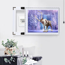 Charger l'image dans la galerie, Cerf - diamant rond complet - 40x30cm