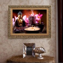 Charger l'image dans la galerie, Bouddha - diamant rond complet - 40x30cm