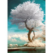 Charger l'image dans la galerie, Arbre - diamant rond complet - 30x40cm