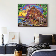 Charger l'image dans la galerie, Animaux - diamant rond complet - 40x30cm