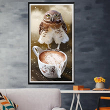 Charger l'image dans la galerie, Oiseau mignon - diamant rond complet -