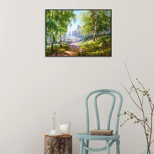 Charger l'image dans la galerie, Arbre de paysage - diamant rond complet - 40x30cm