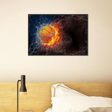 Charger l'image dans la galerie, Basket-ball - peinture diamant - 40x30cm