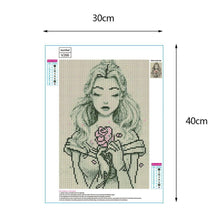 Charger l'image dans la galerie, Beauté - peinture en diamant complet - 40x30cm