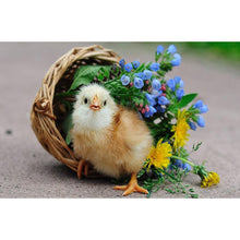 Charger l'image dans la galerie, Poulet - diamant rond complet - 40x30cm