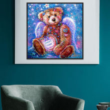 Charger l'image dans la galerie, Ours carré - peinture en diamant complet - 30x30cm