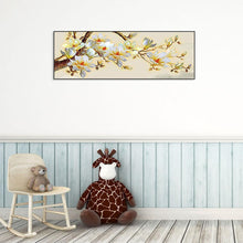 Charger l'image dans la galerie, Fleur jaune - diamant rond complet - 30x30cm