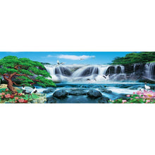 Charger l'image dans la galerie, Chute d’eau - peinture complète en diamant - 80x30cm