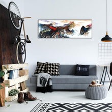 Charger l'image dans la galerie, Montagnes - peinture complète en diamant - 80x30cm