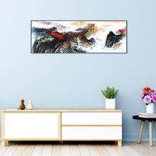 Charger l'image dans la galerie, Montagnes - peinture complète en diamant - 80x30cm