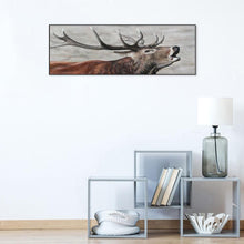 Charger l'image dans la galerie, Tête de cerf - peinture complète de diamant - 80x30cm