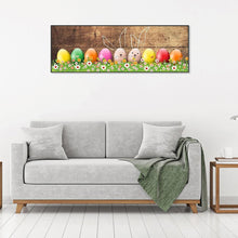 Charger l'image dans la galerie, Oeufs mignons de pâques - peinture complète de diamant - 80x30cm