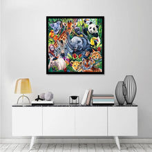 Charger l'image dans la galerie, Animal - diamant rond complet - 30x30cm