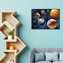 Charger l'image dans la galerie, Corps céleste - peinture en diamant complet - 40x30cm