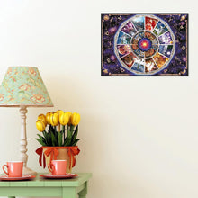 Charger l'image dans la galerie, 12 constellation - peinture diamant pleine - 40x30cm