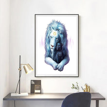 Charger l'image dans la galerie, Lion love - diamant rond complet - 30x40cm