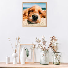 Charger l'image dans la galerie, Chien - peinture en diamant complet - 30x30cm