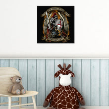 Charger l'image dans la galerie, Guerrier - peinture en diamant complet - 30x30cm