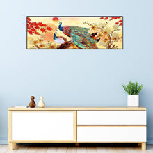 Charger l'image dans la galerie, Deux peafowl - peinture complète de diamant - 80x30cm