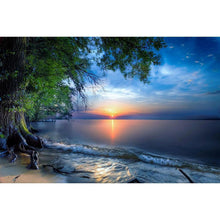 Charger l'image dans la galerie, Paysage marin - diamant rond complet - 40x30cm