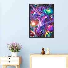 Charger l'image dans la galerie, Cheval coloré - peinture complète de diamant - 40x30cm