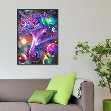 Charger l'image dans la galerie, Cheval coloré - peinture complète de diamant - 40x30cm