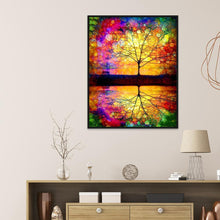 Charger l'image dans la galerie, Arbre magnifique - diamant rond complet - 40x30cm