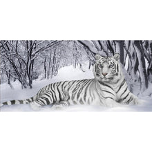 Charger l'image dans la galerie, Tigre - diamant rond complet - 90x45cm