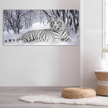 Charger l'image dans la galerie, Tigre - diamant rond complet - 90x45cm