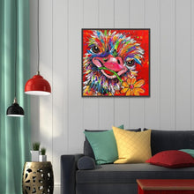 Charger l'image dans la galerie, Canard coloré - peinture en diamant complet - 30x30cm