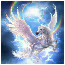 Charger l'image dans la galerie, Cheval volant - peinture en diamant complet - 30x30cm