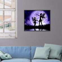 Charger l'image dans la galerie, Angel girl - peinture diamant pleine - 40x30cm