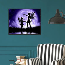 Charger l'image dans la galerie, Angel girl - peinture diamant pleine - 40x30cm