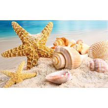 Charger l'image dans la galerie, Conque - diamant rond complet - 40x30cm